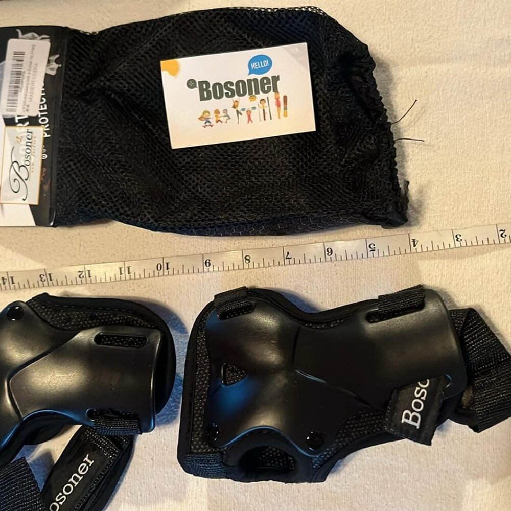 Bosoner Biking Outdoor Gloves‎ 2 pair Wrist Guards Protection BMX Skateboard